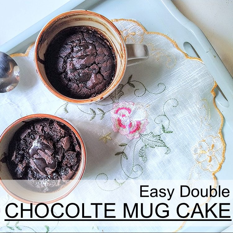 Double Chocolate Mug Cake