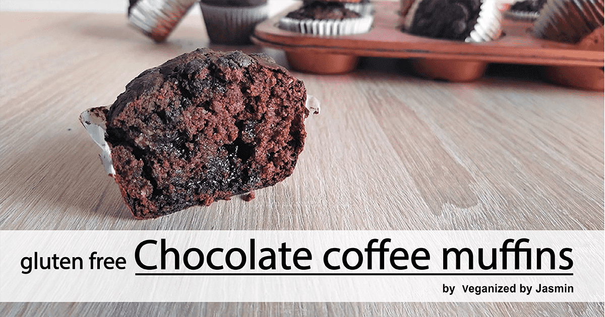 Chocolate coffee muffins