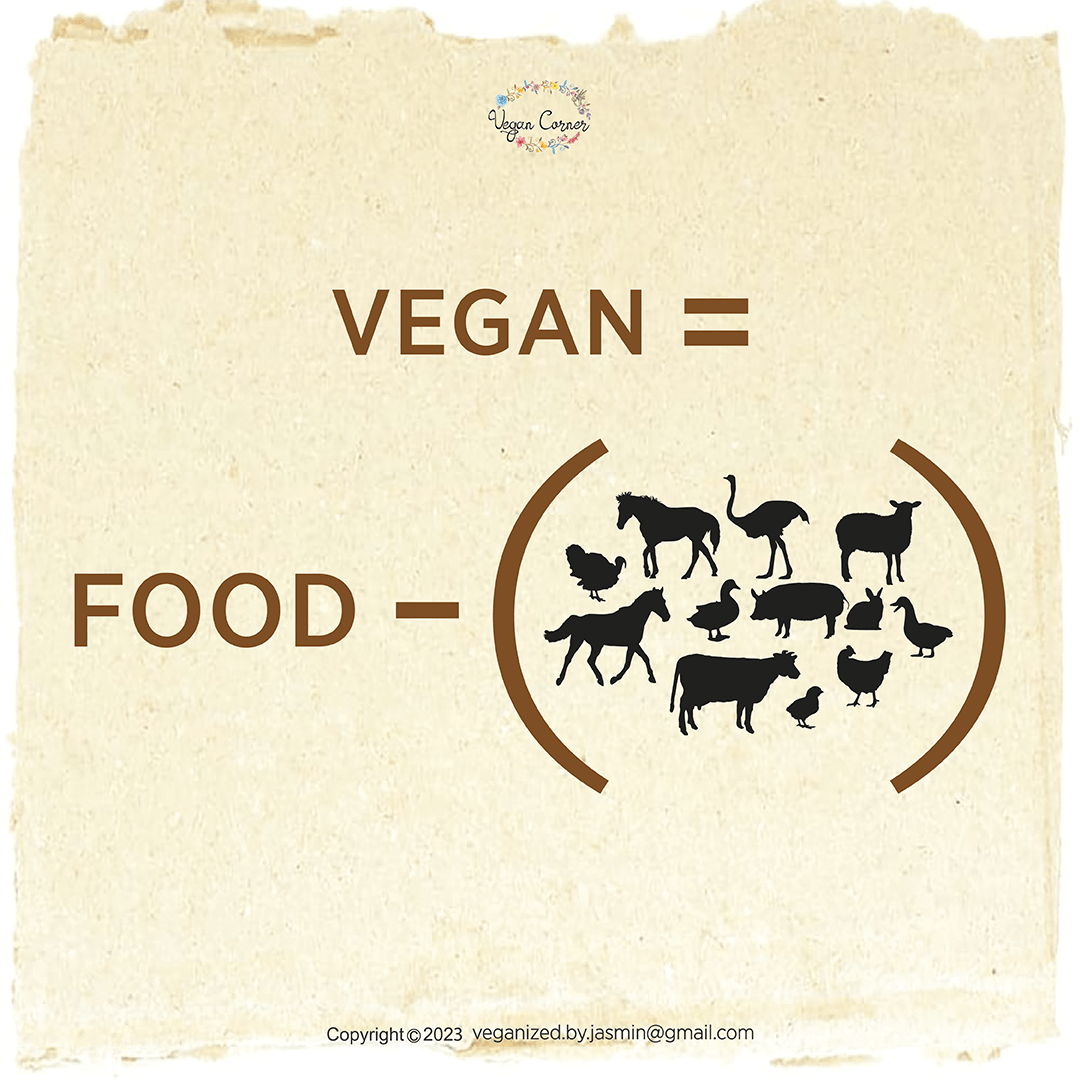 VEGAN=FOOD-ANIMALS